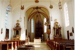 Grossansicht in neuem Fenster: Wallfahrtskirche Sankt Salvator - Innenraum